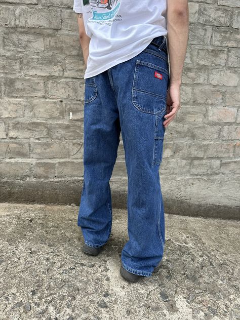 Vintage Vintage 00s Dickies Work Jeans Pants | Grailed Dickies Pants Outfits, Dickies Jeans, Dickie Jeans, Men's Bottoms, Work Jeans, Dickies Pants, Pants Outfits, Mens Bottom, Jeans Pants