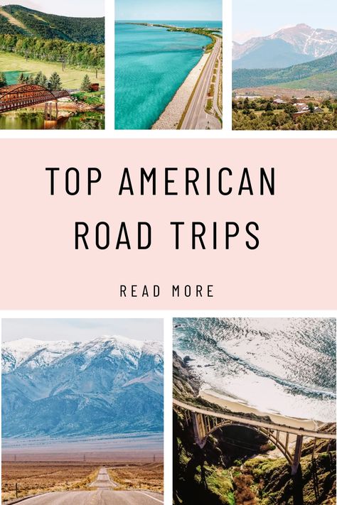 Hit the road with these American road trips for your ultimate travel adventure. Scenic Train Rides, Harbor Town, Stamping Projects, Visit Usa, American Road, Us Road Trip, American Road Trip, Pacific Coast Highway, Hit The Road