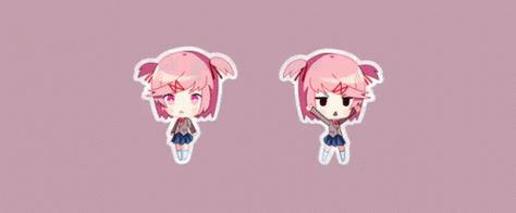 Natsuki Ddlc Gif, Ddlc Banner Gif, Cutecore Gifs, Ddlc Gif, Ddlc Banner, Ddlc Natsuki, Sayori Ddlc, Natsuki Ddlc, Kin List