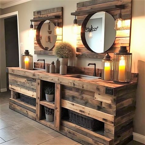 Ideas For Wood Pallets, Western House Ideas, Country Bedroom Decor, Diy Pallets, Ranch House Decor, Western Bedroom Decor, Western Rooms, Barn House Design, Barn Style House Plans