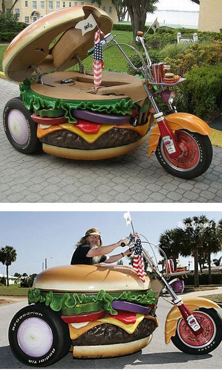 Custom Trikes, Trike Motorcycle, Weird Cars, Cool Motorcycles, Motorcycle Harley, Motorcycle Bike, Unique Cars, Sidecar, Car Humor