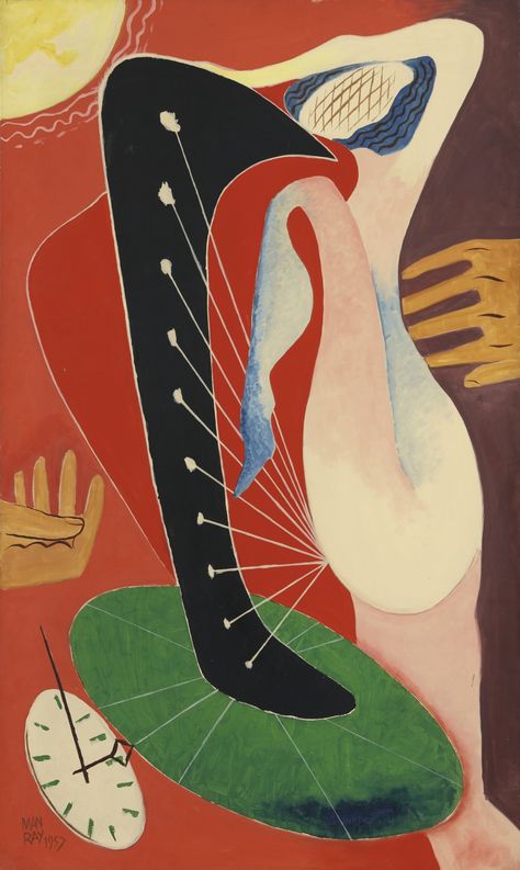 Man Ray Femmelaharpe, 1957 Sothebys Art, Francis Picabia, Alberto Giacometti, Man Ray, Wassily Kandinsky, Painted Paper, Pablo Picasso, Art Auction, Art Movement