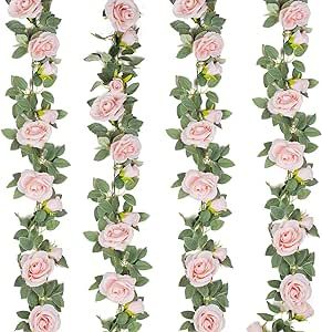 Fake Flower Garland, Arch Garden, Hanging Greenery, Artificial Eucalyptus Garland, Garden Background, Flowers Hanging, Rose Vine, Artificial Eucalyptus, Artificial Garland