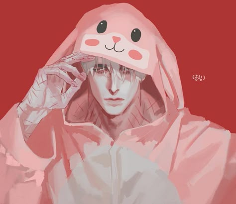 Yandere Boy, Dark Anime Guys, Anime Guy, Realistic Art, Anime Men, A Bunny, Anime Drawings Boy, Boy Art