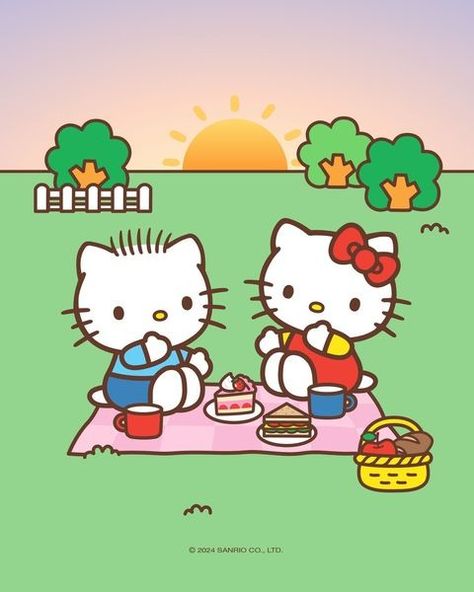 Dear Daniel, Couples Poster, Kitty Drawing, Hello Kitty Drawing, Hello Kitty Art, Hello Kitty Iphone Wallpaper, Hello Kitty Pictures, Hello Kitty Collection, Cute Little Drawings