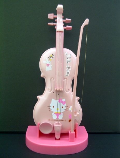 Hello Kitty Violin Club Jr. 2 Pink SANRIO JAPAN Toy New - NO SHIT!! Play Violin, Hello Kitty Gifts, Hello Kitty Merchandise, Hello Kitty House, Hello Kitty Rooms, Charmmy Kitty, Sanrio Japan, Hello Kitty Aesthetic, Miss Kitty