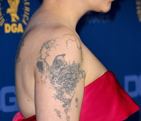 Ferdinand Tattoo Flower, Lena Dunham Tattoo, Left Arm Tattoo, Ferdinand Movie, Ferdinand The Bull, Ferdinand The Bulls, Pretty And Polished, Left Arm Tattoos, Lena Dunham