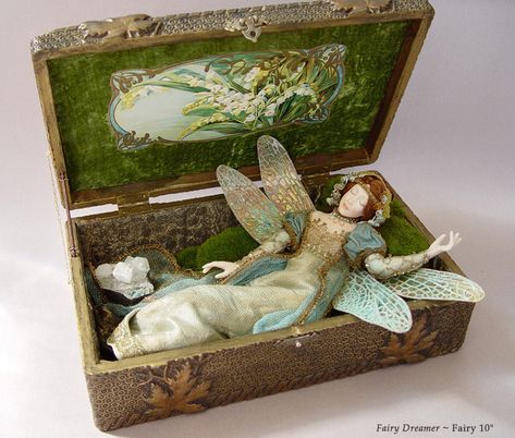 Dreaming fairy Realistic Fairy, Small Dolls, Doll Ideas, Doll Stuff, Clay Dolls, Fairy Art, Fairy Dolls, Ooak Dolls, Ball Jointed Dolls