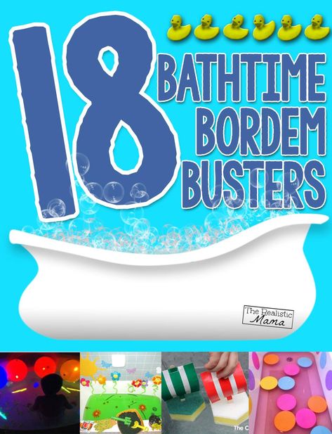 18 Bath Activities that the Kids will LOVE - perfect when we get cabin fever this winter! Bath Activities For Kids, Bath Activities, Rainy Day Fun, Bath Time Fun, Boredom Busters, Toddler Play, Toddler Fun, Kids Bath, Craft Activities For Kids