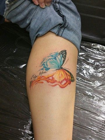 Phoenix Butterfly Tattoo, Phoenix And Butterfly Tattoo, Fire And Water Aesthetic, Flower On Fire Tattoo, Fire Butterfly Tattoo, Butterfly On Fire Tattoo, Fire And Water Tattoo, Phoenix Butterfly, Water Butterfly