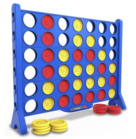 GO FOR IT, CONNECT 4! The Giant Connect 4 Set is the perfect outdoor game for yard and tailgate parties. It’s the classic gameplay that you know and love only now in jumbo size for outdoor parties and for group gatherings. The Jumbo Connect 4 Set is a great alternative to other giant games like Jenga, offering a unique and exciting gameplay experience. Jumbo Connect 4, Connect 4 Aesthetic, Giant Connect 4, Giant Connect Four, Yard Game, Tailgate Parties, Free Time Activities, Giant Jenga, Connect Four