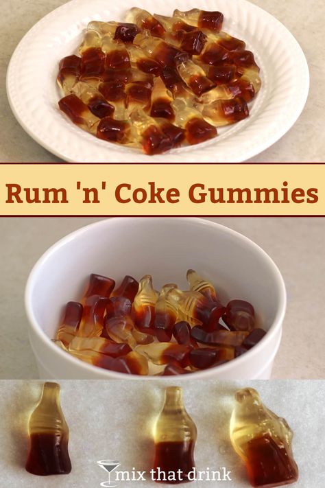 Soaked Gummy Bears Alcohol, Candy Soaked In Alcohol Ideas, Alcohol Gummies Recipes, Alcohol Soaked Candy, Rum Gummy Bears, Boozy Gummies, Alcoholic Gummies, Alcohol Gummies, Drunken Gummies