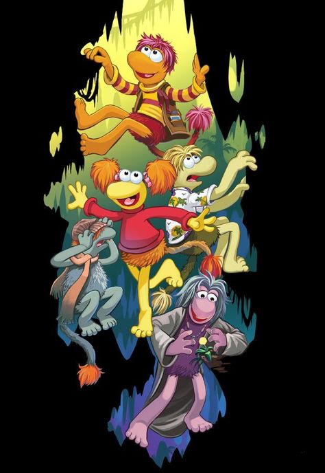 22 Rocking Pieces of Fraggle Rock Fan Art | Mental Floss Cartoon Character Tattoos, Nostalgia Aesthetic, Fraggle Rock, The Muppets, 80s Cartoons, Brain Teaser, Art Competitions, Jim Henson, Chalk Art