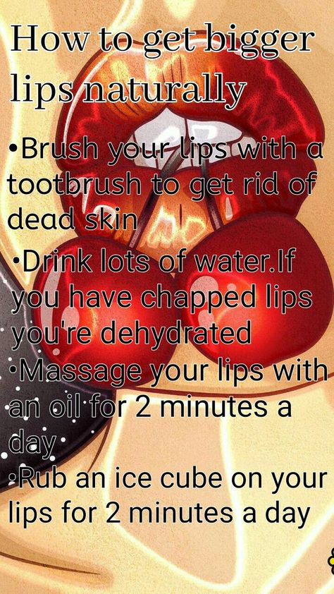 How To Get Big Plump Lips, How To Get Bigger Lips Naturally, How To Get Bigger %f0%9f%8d%92, Get Bigger Lips, Bigger Lips Naturally, Bigger Lips, Facial Routine, Getting Braces, Facial Routine Skincare