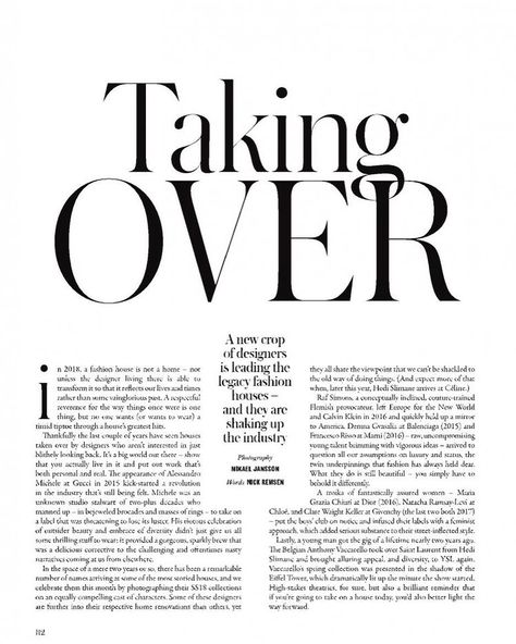 Magazine Text Layout, Typography Magazine, Vogue Arabia, Mises En Page Design Graphique, Magazine Layout Inspiration, Pull Quotes, 잡지 레이아웃, Editorial Design Layout, Buch Design