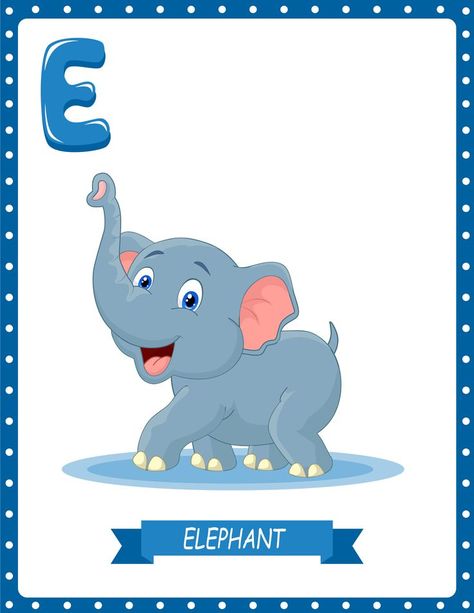 E For Elephant, Alphabet Learning, Alphabet, Elephant, Fictional Characters, Quick Saves, Art