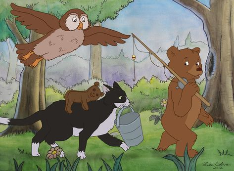 90s/Early 2000s Blog — babyishmemories: Little Bear (1995-2003) Bear Birthday Ideas, Little Bear Cartoon, Franklin The Turtle, Toddler Daycare, Mister Rogers, Maurice Sendak, Baby Shower Theme Decorations, 2000s Nostalgia, Bear Party