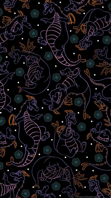 Figment Wallpaper, Disney World Wallpaper, Water Monster, Disney Phone Backgrounds, Nails Disney, Disney Characters Wallpaper, Leg Cast, Disney Wallpapers, Disney Iphone