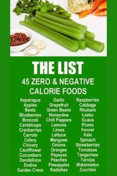 The List of 45 Zero & Negative Calories Foods Negative Calorie Foods, Asparagus Garlic, Blueberry Rhubarb, Watermelon Radish, Baking Soda Beauty Uses, Beet Greens, Best Diets, Leeks, Diet And Nutrition