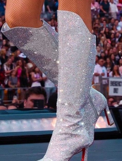 Taylor Swift Eras Tour Boots, Taylor Swift Boots Eras Tour, Taylor Swift Eras Tour Shoes, Eras Tour Boots, Eras Tour Details, Eras Tour Shoes, Taylor Swift Shoes, Lover Bodysuit, Taylor Concert