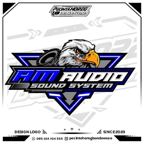 Logo Sound System Design, Logo Sound System, Logo Sound, Audio Sound, Sound System, Logo Design, Sound, Audio, Collage