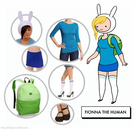 Easy Closet Cosplay, Closet Cosplay Ideas, In Case I Make It, Fiona Costume, Adventure Time Costume, Fionna The Human, Easy Closet, Adventure Time Cosplay, Easy Cosplay Ideas