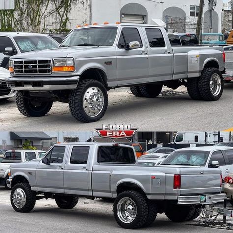 1997 F350 Dually, Obs Ford Dually, Obs 7.3 Powerstroke, Obs Powerstroke, Custom Truck Flatbeds, Lifted Dually, Ford Dually, Clean Setup, F350 Dually