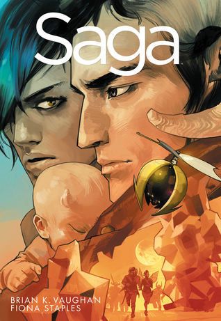 Saga Volume 1 Brian K Vaughan (GoodReads win) Fiona Staples, Saga Comic, Indie Comic, Bd Comics, Fantasy Comics, Image Comics, Ex Machina, Space Opera, Fun Comics