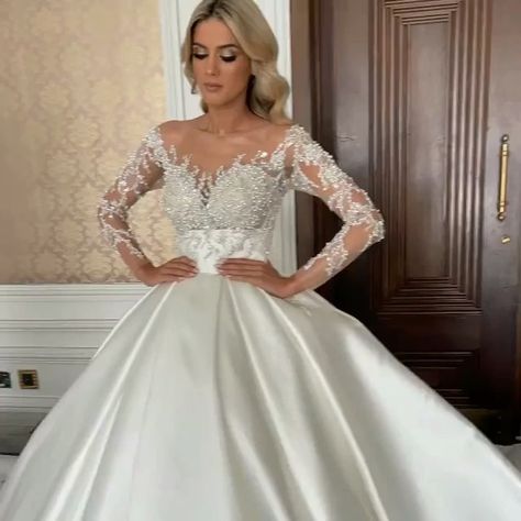 Sima Couture Paris®️ on Instagram: “#Repost @simacouture ・・・ Our Gorgeous KUMRU gown from our collection 2022… we will launch our latest collection next week….stay tuned……” Sima Couture, Bridal Couture, Instagram Repost, Next Week, Sleeveless Wedding Dress, Stay Tuned, Lace Wedding, Wedding Dresses Lace, Product Launch