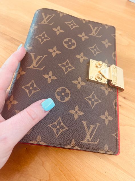 Notebook Cover, Louis Vuitton Monogram, Notebook, Louis Vuitton, Monogram, Pattern