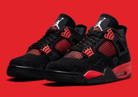 Jordan 4 Retro Red Thunder, Jordan 4 Red Thunder, Jordan 4 Red, Red Thunder, Jordan 4 Retro, Air Jordan 4, Air Jordan 4 Retro, Nike Air Jordan, Air Jordan