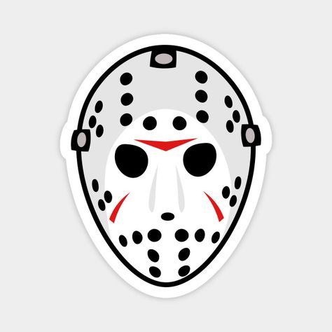 Jason Voorhees Mask, Rap Art, Ghostface Killah, Jason Voorhees, Project Ideas, Rap, Magnets, Mask, Tattoos