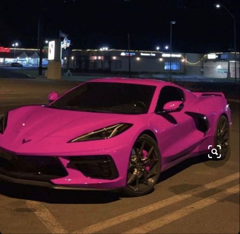 Dream Car expensive Brand new wrapped hot pink corvette r tinted windows super fast  rich Pink Cars, Cars Aesthetic, Aesthetic Car, Car Aesthetic, Pink Sports, Car Decoration, Car Wallpapers, Car Interior, Hot Pink