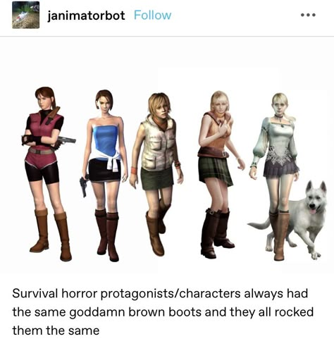 Horror Game Characters, Haunting Ground, 2000s Horror, Horror Protagonist, Horror Game Protagonist, Horror Video, Game Protagonist, Horror Video Games, Survival Horror