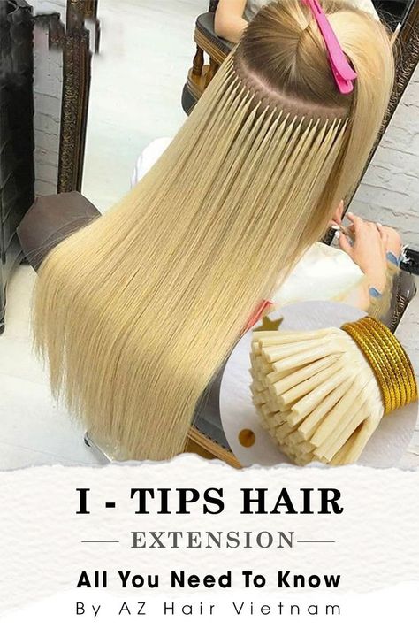 Hair Extensions To Make Hair Thicker, Itip Extensions Hairstyles, I Tip Extensions Before And After, I Tips Extensions, Itip Extension Placement, At Home Extensions, How To Put In Extensions, How To Apply Hair Extensions, Itip Hair Extensions Installation