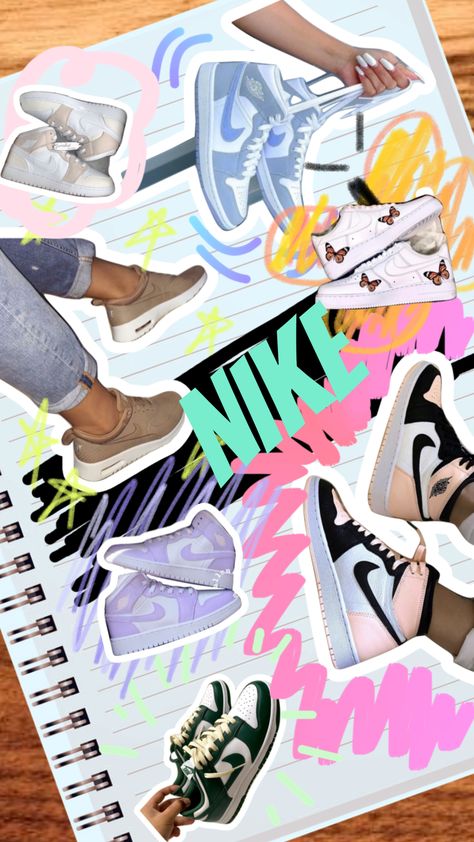 #moodboard #collage #nike Shoe Collage Design, Nike Mood Board, Shoe Collage, 2023 Collage, Mood Board Layout, Moodboard Collage, Collage Design, Mood Board, Layout