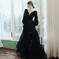 Cheap Prom Dresses Online, Dress Elegant Long, Satin Tulle, Elegant Prom Dresses, Evening Gowns Elegant, Prom Dresses Online, Sparkle Dress, Evening Dresses Elegant, Cheap Prom Dresses