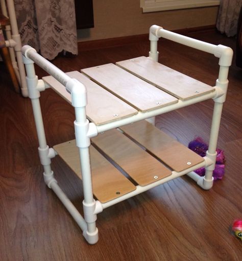 Pvc Pipe Furniture, Pvc Furniture Plans, Reka Bentuk Bilik Tidur, Pvc Furniture, Pvc Pipe Crafts, Pvc Pipe Projects, Pvc Projects, Diy Pipe, Casa Vintage