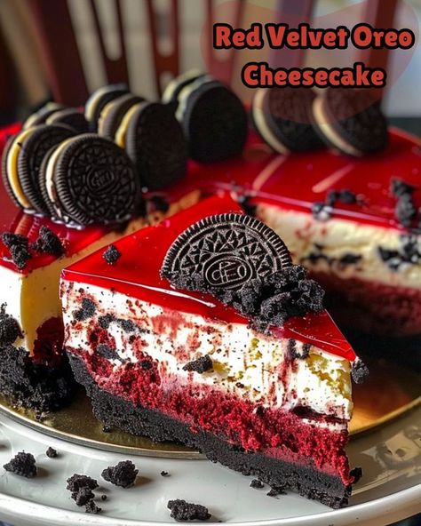 Recipes by Clare Red Velvet Oreo Cheesecake, Fall Cheesecake, Red Velvet Oreo, Oreo Cheesecake Recipes, Velvet Cheesecake, Cheesecake Recipes Classic, African Cooking, Red Velvet Cheesecake, Cheesecake Desserts