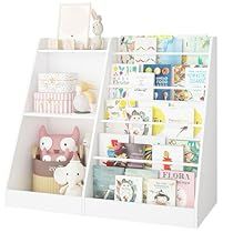 Nursery Book Storage, Bookshelf And Toy Storage, Toddler Bookshelf, Baby Bookshelf, Toy Storage Nursery, Daycare Furniture, Kids Room Bookshelves, Nursery Classroom, Kids Toy Storage