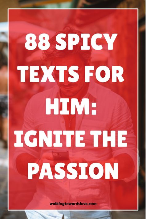 Enhance your relationship with these 88 spicy texts for him! From sweet surprises to steamy messages, these texts will keep the spark alive. Whether you're in a long-term relationship or just starting out, sending a spicy text is a fun way to show your partner how much they mean to you. Take your communication game up a notch and make his day with these creative and flirty messages. Get inspired today and watch the magic unfold! Spicy Good Morning Texts For Him, Spicy Notes For Boyfriend, Talk Me Through It Spicy, Spicy Messages For Him, Flirty Texts To Send Him, Text To Send Him, Spicy Texts To Send Him, Spicy Messages, Spicy Texts