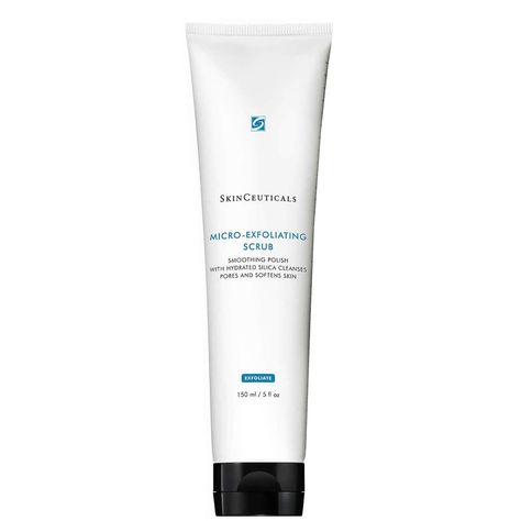 SkinCeuticals Micro-Exfoliating Scrub (5 fl. oz.) Exfoliating Face Wash, Face Scrubs, Exfoliating Face, Best Skin Care Products, Beauty And Skin Care, Facial Exfoliator, Top Skin Care Products, Aloe Leaf, Exfoliating Scrub