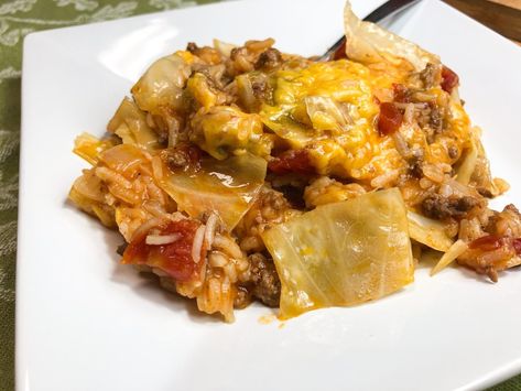 Skillet Cabbage Roll Casserole, Cabbage Roll Skillet, Skillet Cabbage, Skillet Casserole, Cabbage Skillet, Asparagus Side, Unstuffed Cabbage Rolls, Asparagus Tart, Cabbage Roll Casserole