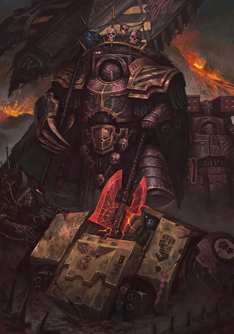 40k Fan Art, Chaos Space Marines, Space Marine Art, Iron Warriors, Models To Draw, Warrior Pose, 40k Artwork, Warhammer 40k Art, Knight Art