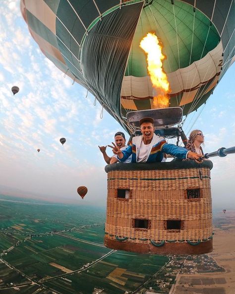 Hot Air Balloons Photography, Outdoor Graduation Parties, Outdoor Graduation, Hot Air Balloon Adventure, Balloons Photography, Balloon Pictures, Balloon Flights, Egypt Tours, Luxor Egypt