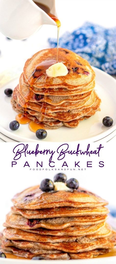 Best Buckwheat Pancakes Recipe, Blueberry Buckwheat Pancakes, Buckwheat Pancakes Recipe, Buckwheat Pancake Recipes, Buckwheat Pancakes, Wedding Cake Recipe, Buckwheat Flour, Buttermilk Pancakes, Best Breakfast Recipes