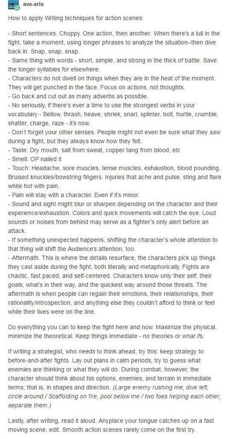 fight / battle scenes are both my favorite and my hardest to write How To Set A Scene Writing, How To Write Excitement, Writing Intense Scenes, Describing A Scene, Writing Ending Ideas, Opening Scene Writing, Describing Settings Writing, Writing Children Characters, How To Write Action Scenes