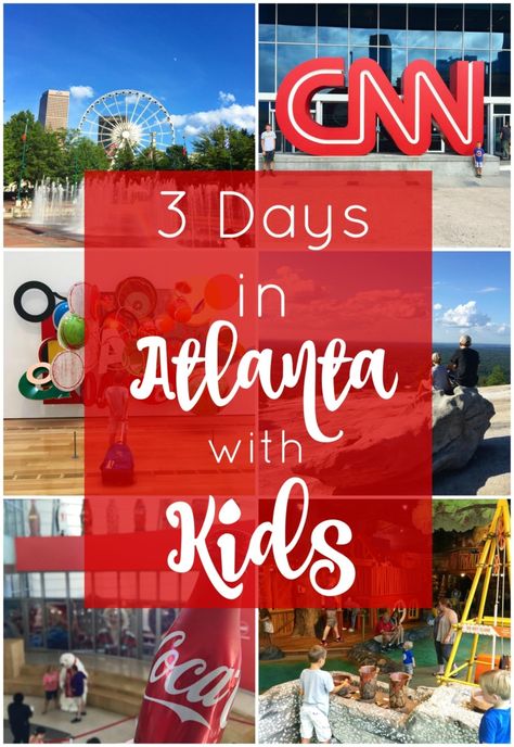 3 Days in Atlanta with Kids - R We There Yet Mom? Vagabond Style, Atlanta With Kids, Atlanta Vacation, Atlanta Trip, Weekend In Atlanta, Georgia Trip, Traveling Mom, Atlanta Travel, Vacay Ideas