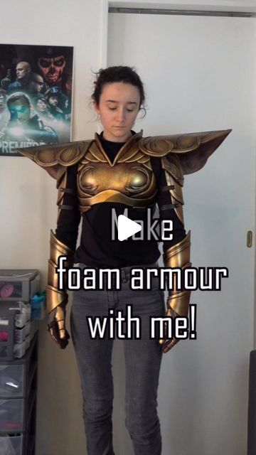 Clémentine "Clem" Gelly on Instagram: "This account was originally created to showcase foam armour and now I haven't done any for over a year... Made for the release of 9 Years of Shadows last year!

#costume #cosplay #foam #diy #armor" Diy Armor, Cosplay Foam, Eva Foam Armor, Foam Costume, Foam Diy, Foam Armor, Costume Cosplay, Eva Foam, And Now