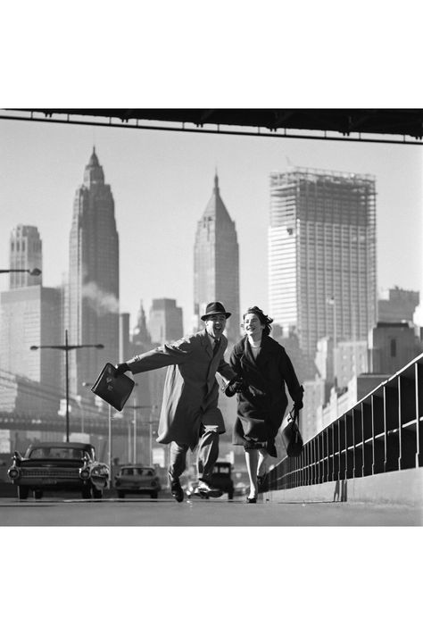 [i]New York, New York[/i], Pippa Diggle and Robin Miller (Parkinson's neighbours in New York), East River Drive, New York, circa 1960 Norman Parkinson, Classic Life, City Postcard, Photography Exhibition, East River, Nyc Photography, National Theatre, Vintage New York, Dance Moms Videos